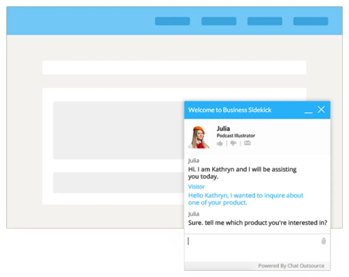 Chat Outsource: avis sur le logiciel de live chat: fonctionnalités, avantages, inconvénients et tarifs