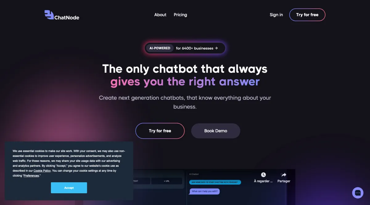ChatNode: avis sur le logiciel de chatbot: fonctionnalités, avantages, inconvénients et tarifs