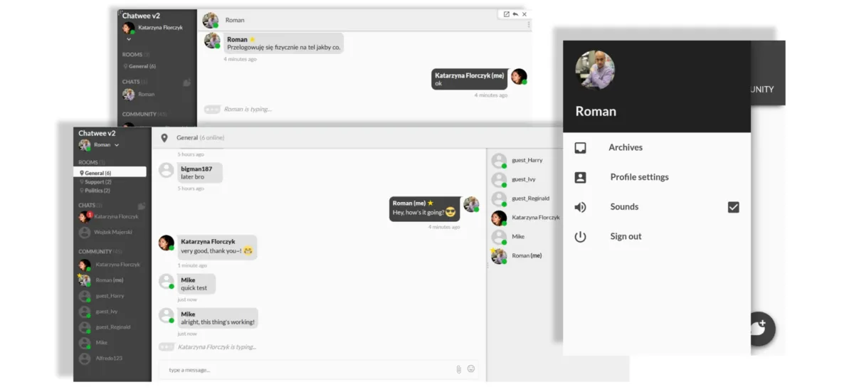 Interface Chatwee: fonctionnalités, prix, alternatives
