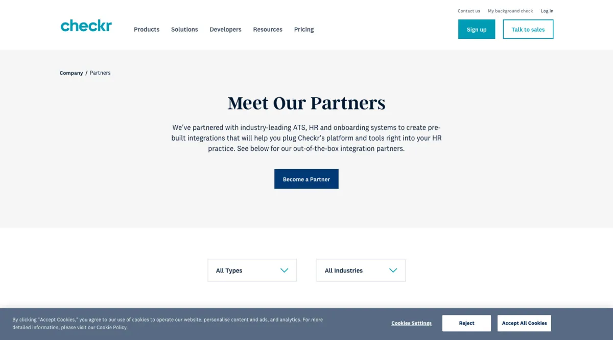 Interface Checkr : fonctionnalités, prix, alternatives