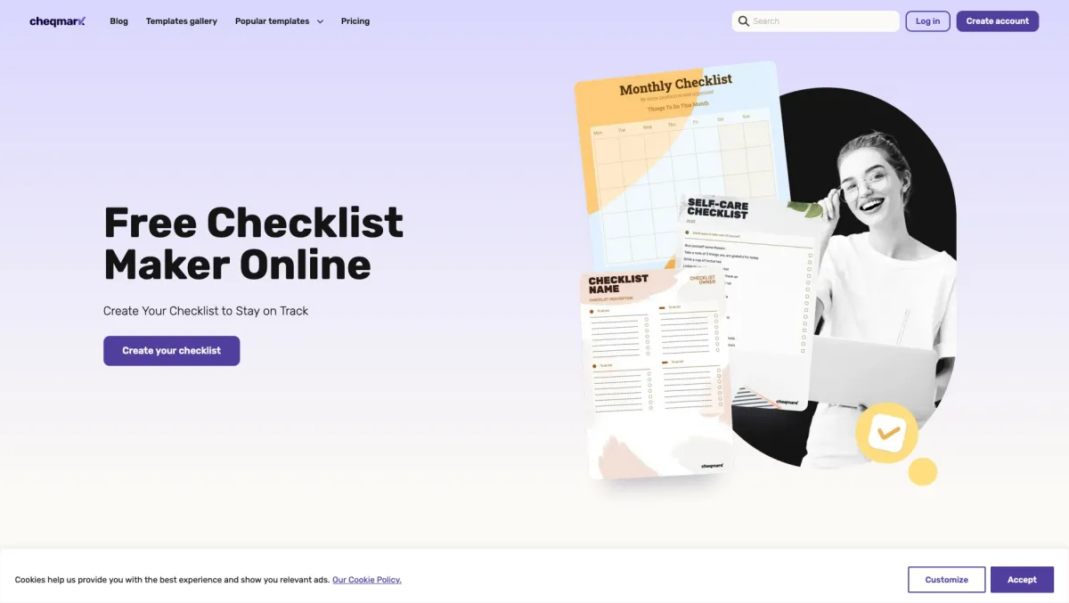 Interface Cheqmark : fonctionnalités, prix, alternatives