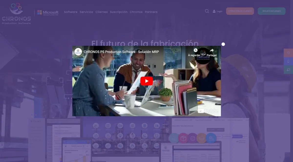 Interface Chronos : fonctionnalités, prix, alternatives