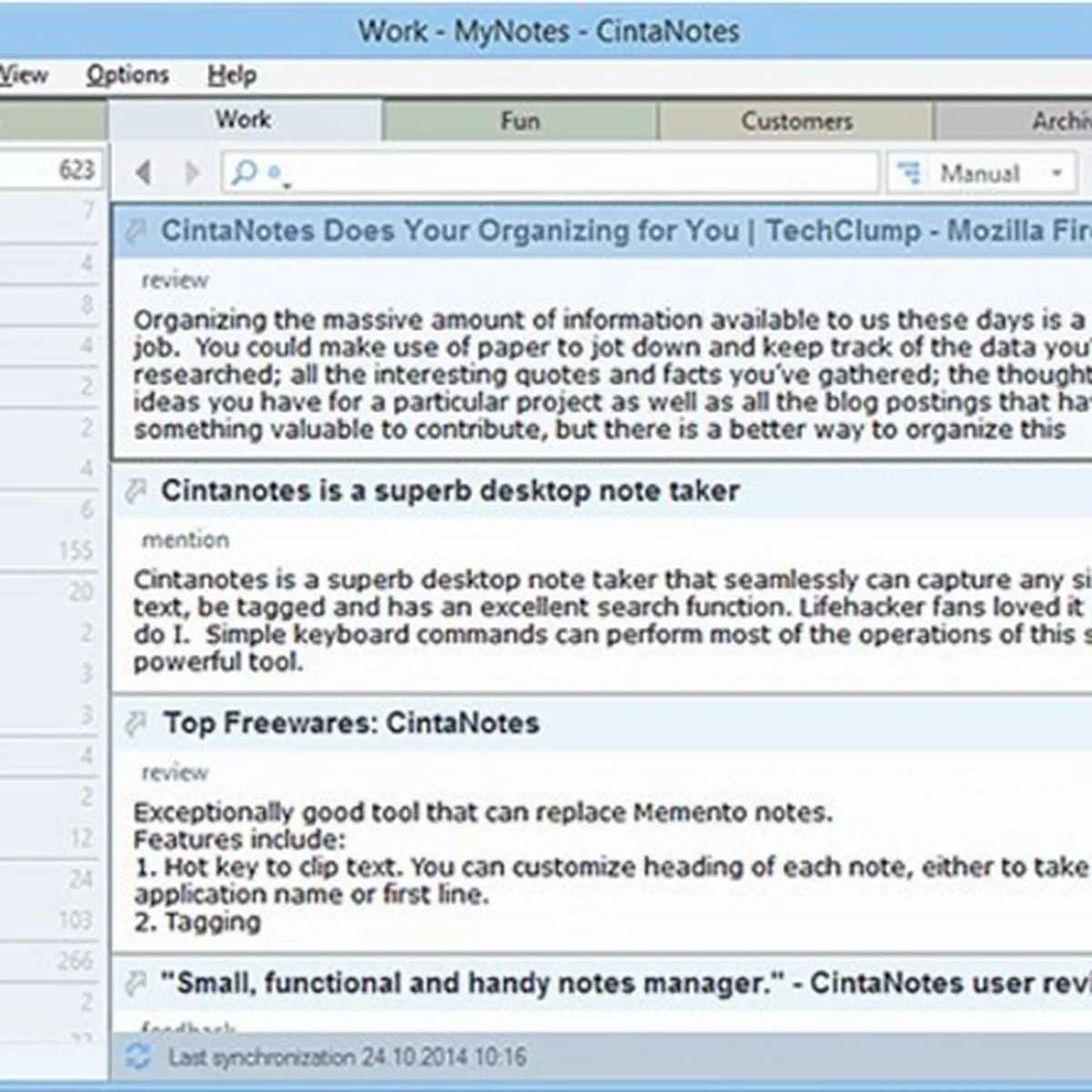 CintaNotes: avis sur le logiciel de prise de notes: fonctionnalités, avantages, inconvénients et tarifs
