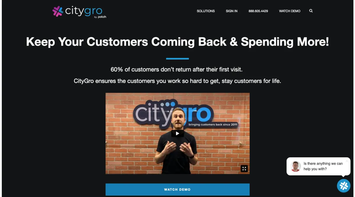 Interface CityGro : image, ergonomie, alternatives