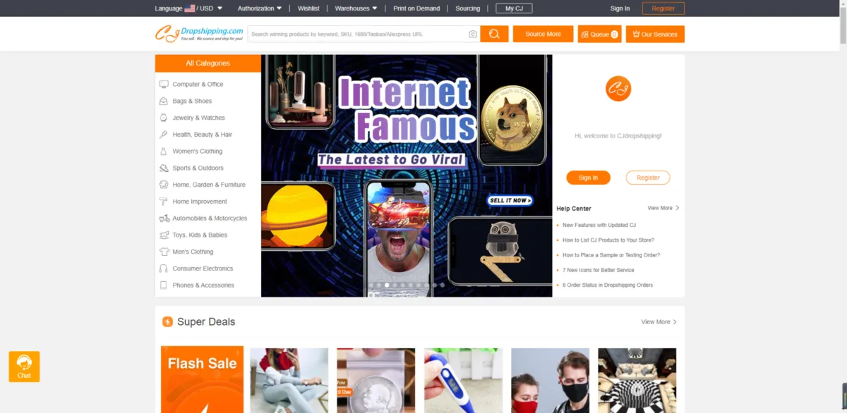 CJdropshipping: avis sur le logiciel de dropshipping: fonctionnalités, avantages, inconvénients et tarifs