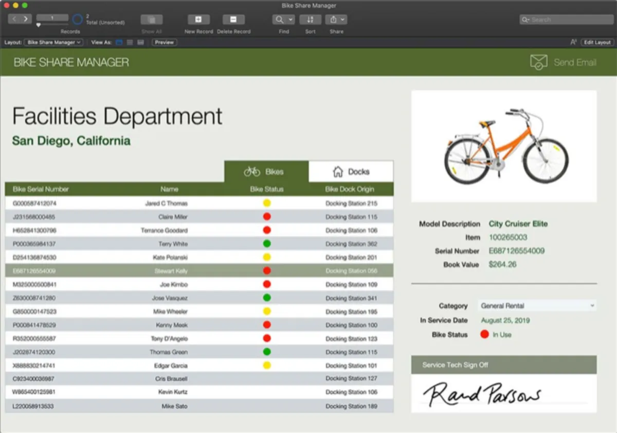 Interface Claris FileMaker: image, ergonomie, alternatives