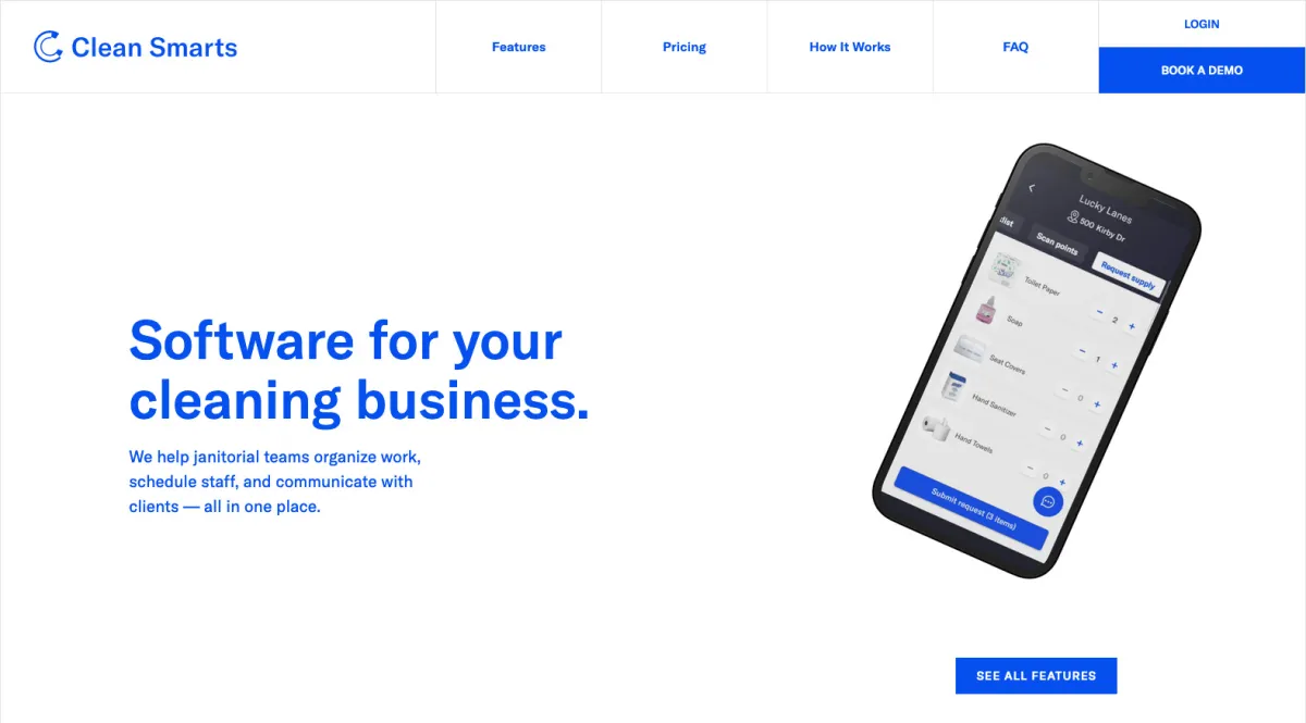 Interface Clean Smarts : fonctionnalités, prix, alternatives
