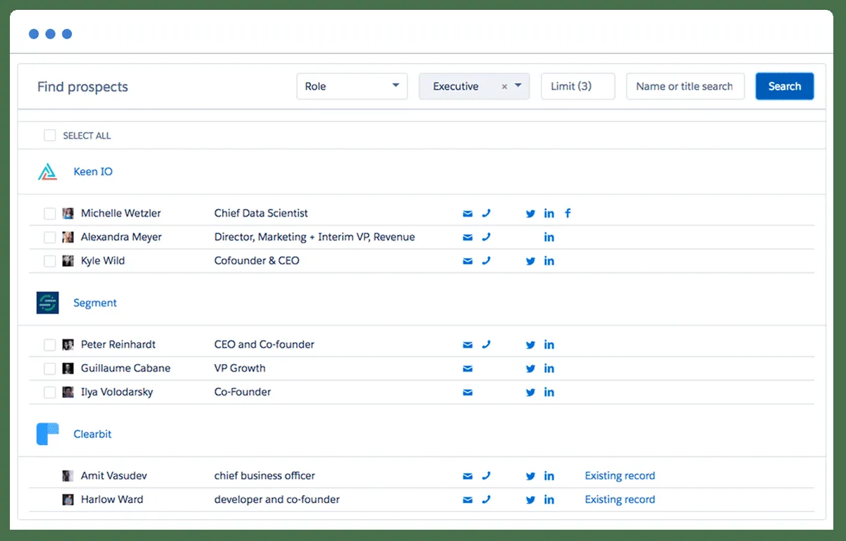 Clearbit: avis sur le logiciel de gestion de leads (lead management): fonctionnalités, avantages, inconvénients et tarifs Clearbit: avis sur le logiciel de gestion de leads (lead management): fonctionnalités, avantages, inconvénients et tarifs