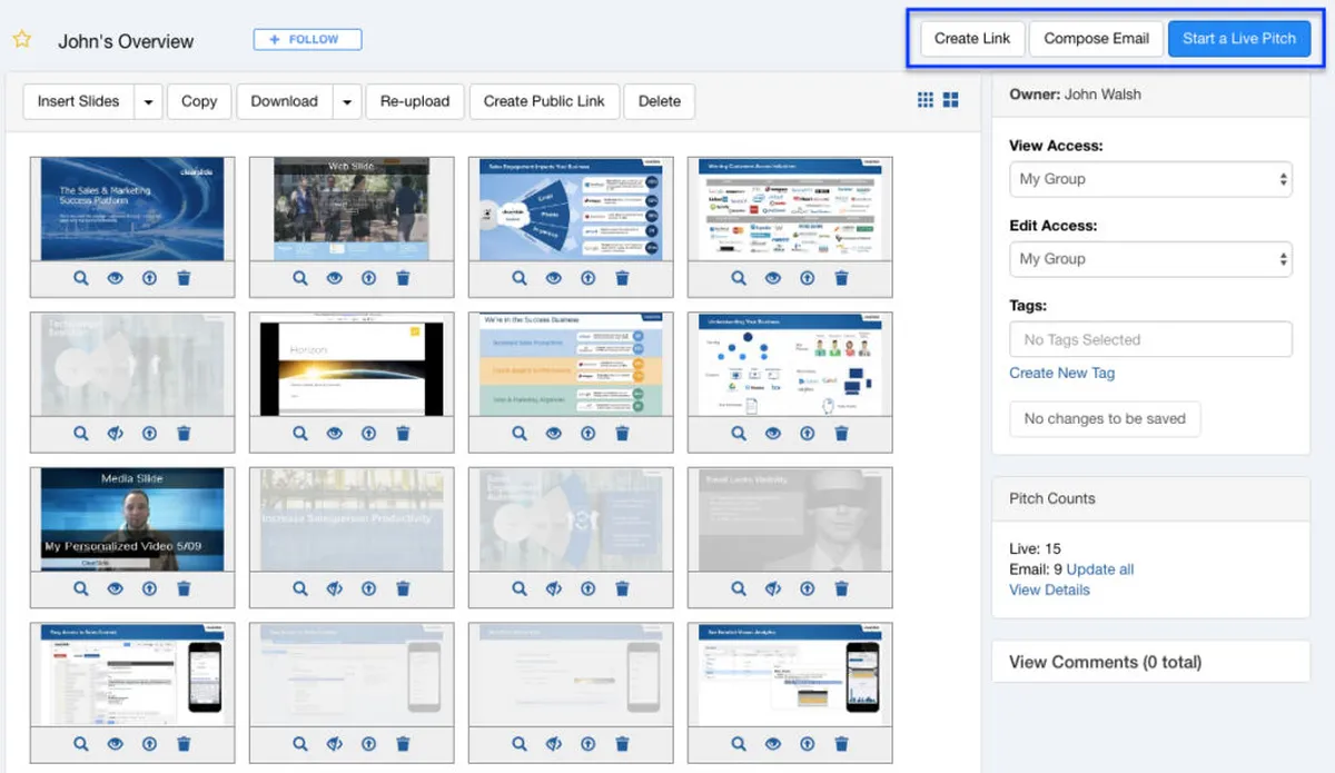 Notre avis sur ClearSlide : un logiciel de suivi des ventes à découvrir