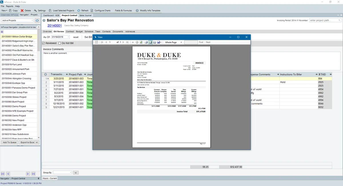 Interface Clearview InFocus: fonctionnalités, prix, alternatives