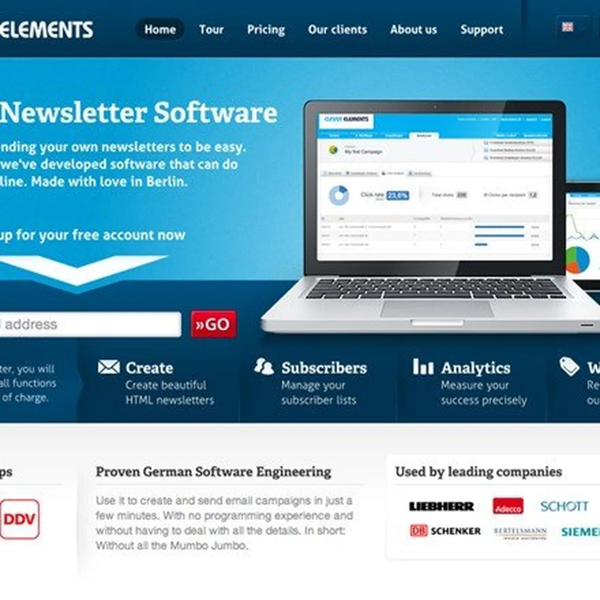 Clever Elements: avis sur le logiciel d'emailing et newsletters (marketing par email): fonctionnalités, avantages, inconvénients et tarifs Clever Elements: avis sur le logiciel d'emailing et newsletters (marketing par email): fonctionnalités, avantages, inconvénients et tarifs