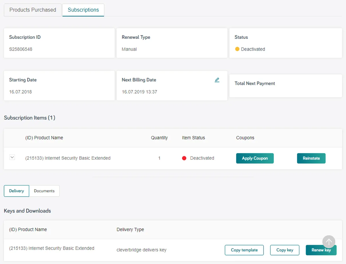 Interface cleverbridge: image, ergonomie, alternatives Interface cleverbridge: image, ergonomie, alternatives