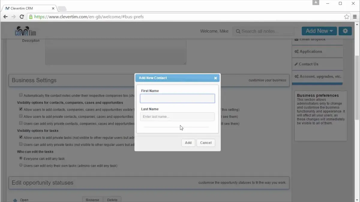 Notre avis sur Clevertim : un logiciel CRM à découvrir