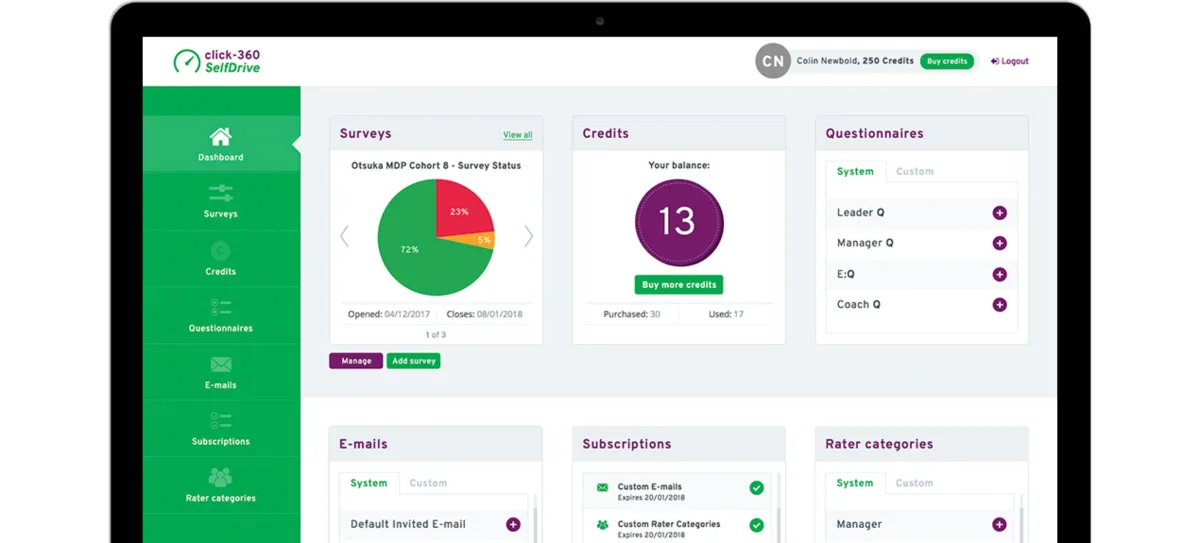 Notre avis sur click-360 : un logiciel de feedback à 360 degrés à découvrir