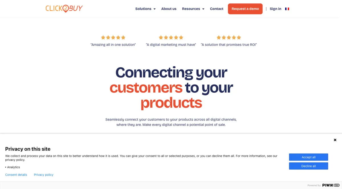 Interface Click2Buy : fonctionnalités, prix, alternatives Interface Click2Buy : fonctionnalités, prix, alternatives