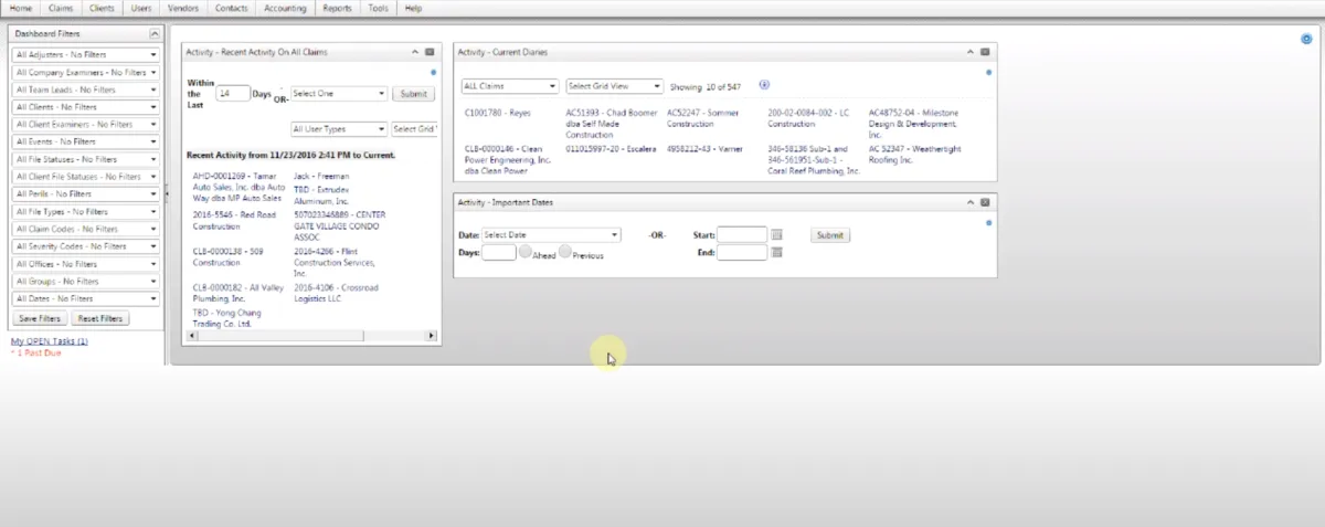 ClickClaims est un logiciel de gestion des réclamations clients et plaintes très réputé en entreprise car il dispose de nombreuses fonctionnalités et intégrations tierces ClickClaims est un logiciel de gestion des réclamations clients et plaintes très réputé en entreprise car il dispose de nombreuses fonctionnalités et intégrations tierces