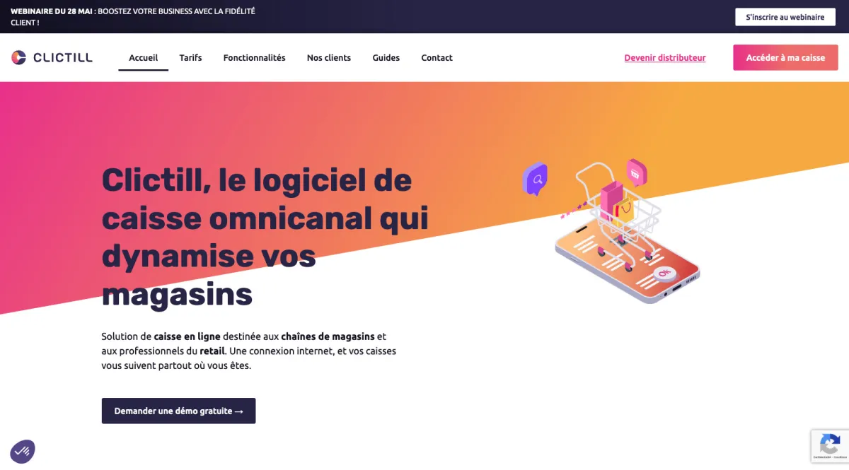 Notre avis sur Clictill : un logiciel de caisse et point de vente (POS / PDV) à découvrir