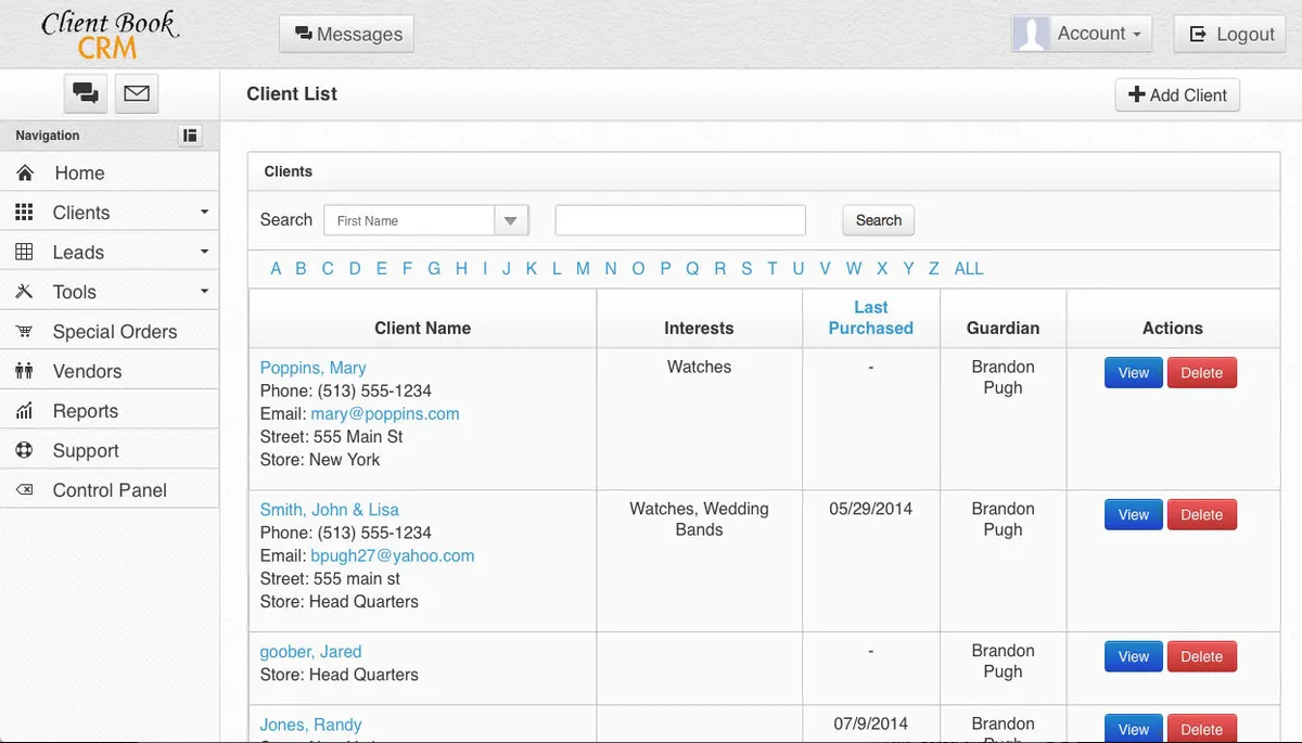 Notre avis sur Client Book CRM : un logiciel pour commerce de détail à découvrir