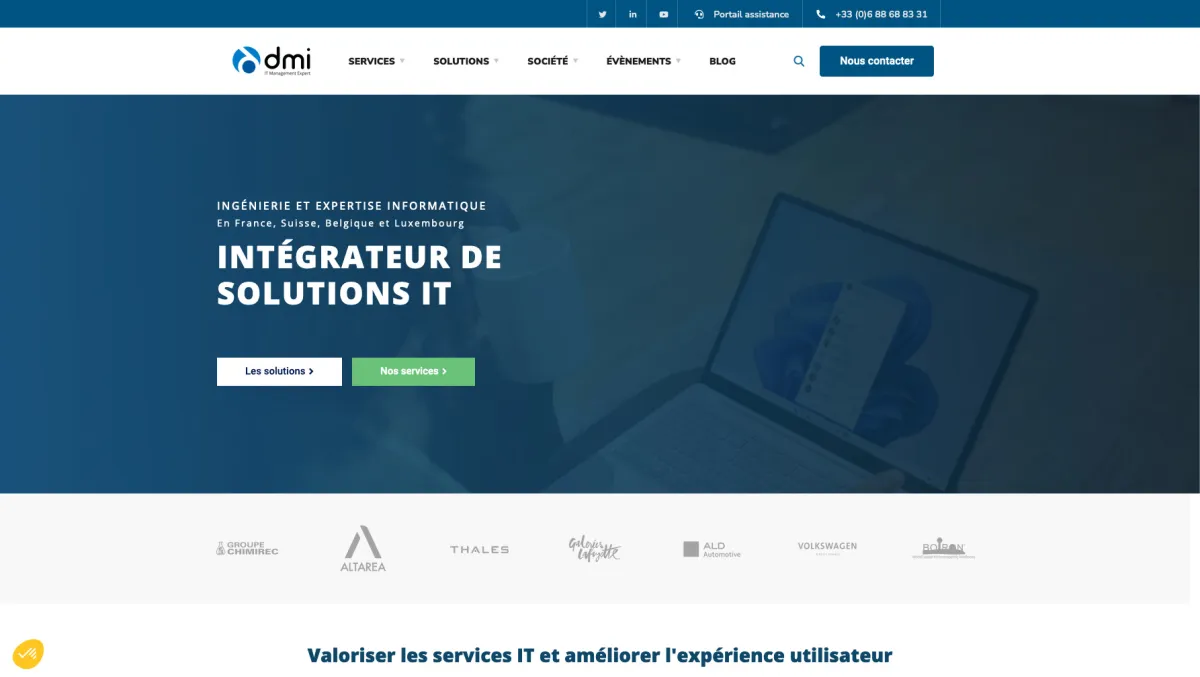 Interface Client Management Suite : image, ergonomie, alternatives Interface Client Management Suite : image, ergonomie, alternatives