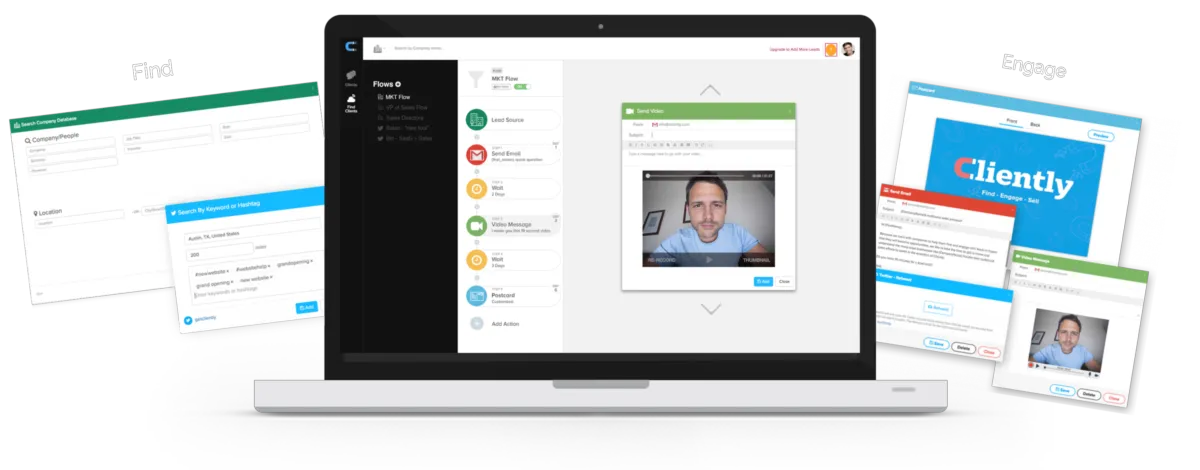Notre avis sur Cliently : un logiciel d'automatisation de la force de vente (SFA: sales force automation) à découvrir