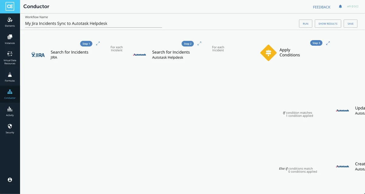 Interface Cloud Elements: fonctionnalités, prix, alternatives