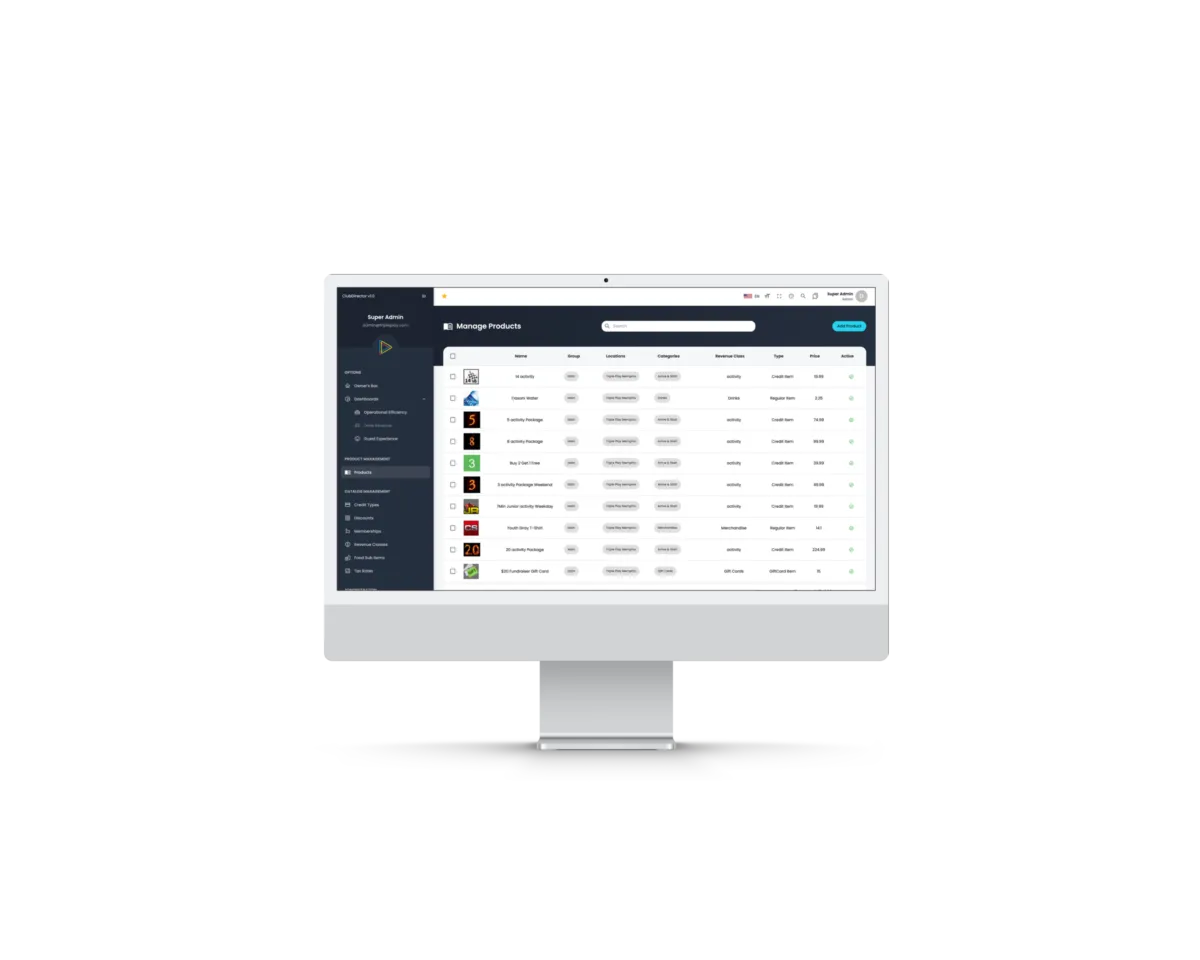 Interface Clubspeed: fonctionnalités, prix, alternatives