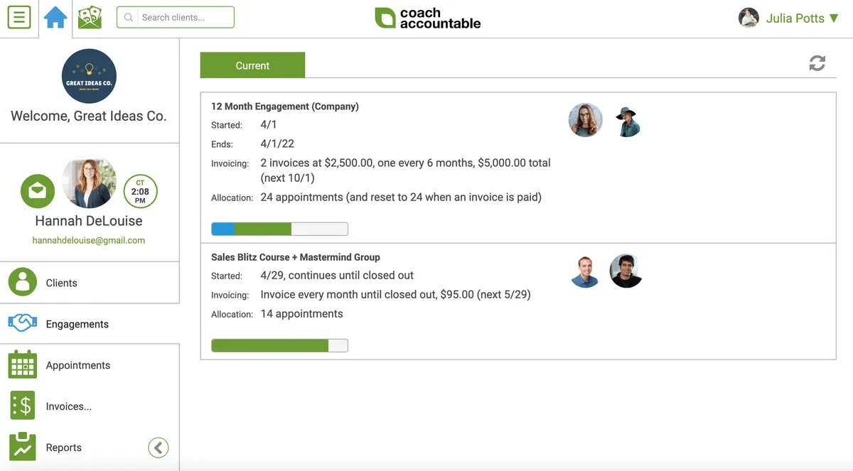 Notre avis sur Coachaccountable : un logiciel PSA (professional services automation) à découvrir Notre avis sur Coachaccountable : un logiciel PSA (professional services automation) à découvrir