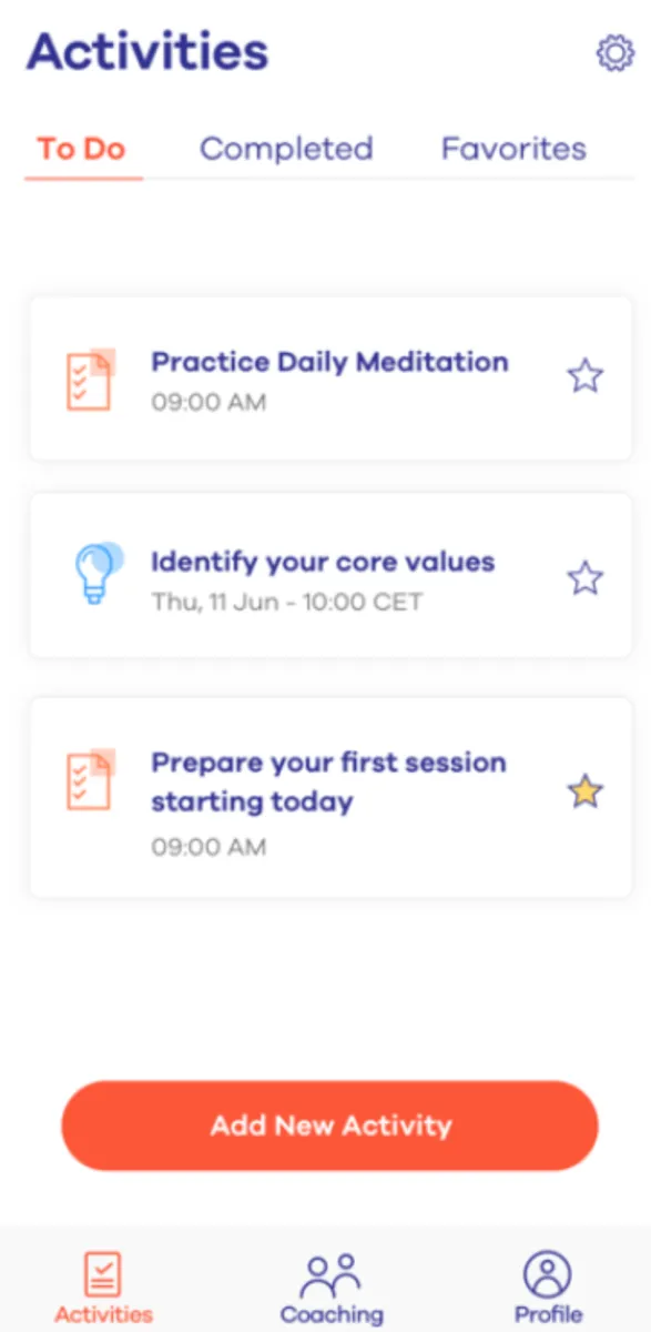 Interface coachhub: fonctionnalités, prix, alternatives