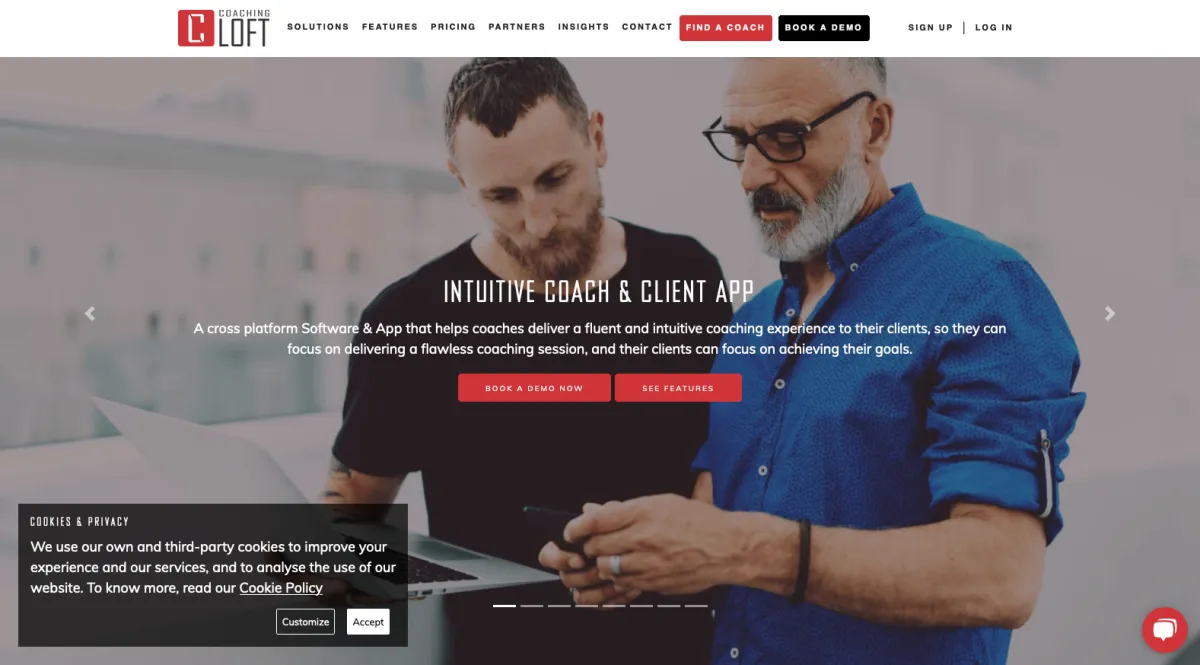 Interface Coaching Loft : image, ergonomie, alternatives Interface Coaching Loft : image, ergonomie, alternatives