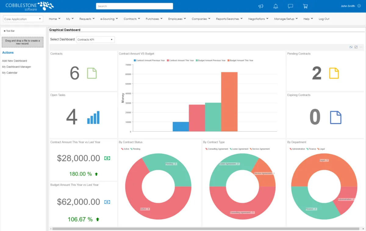 Interface CobbleStone Contract Insight: fonctionnalités, prix, alternatives Interface CobbleStone Contract Insight: fonctionnalités, prix, alternatives