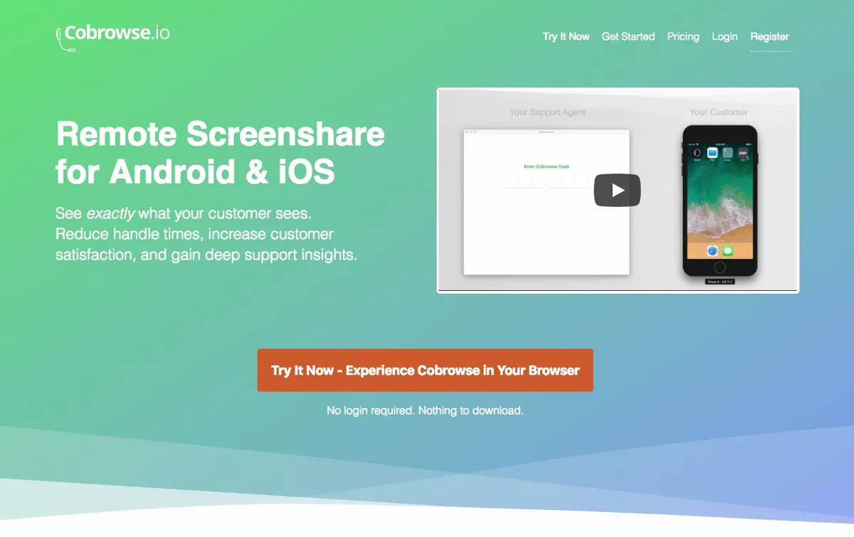 Notre avis sur Cobrowse.io : un logiciel de cobrowsing (co-navigation) à découvrir