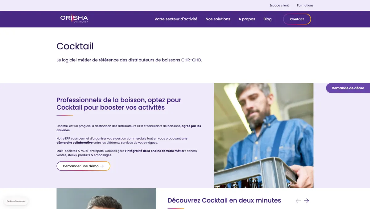 Cocktail: avis sur le logiciel CRM: fonctionnalités, avantages, inconvénients et tarifs