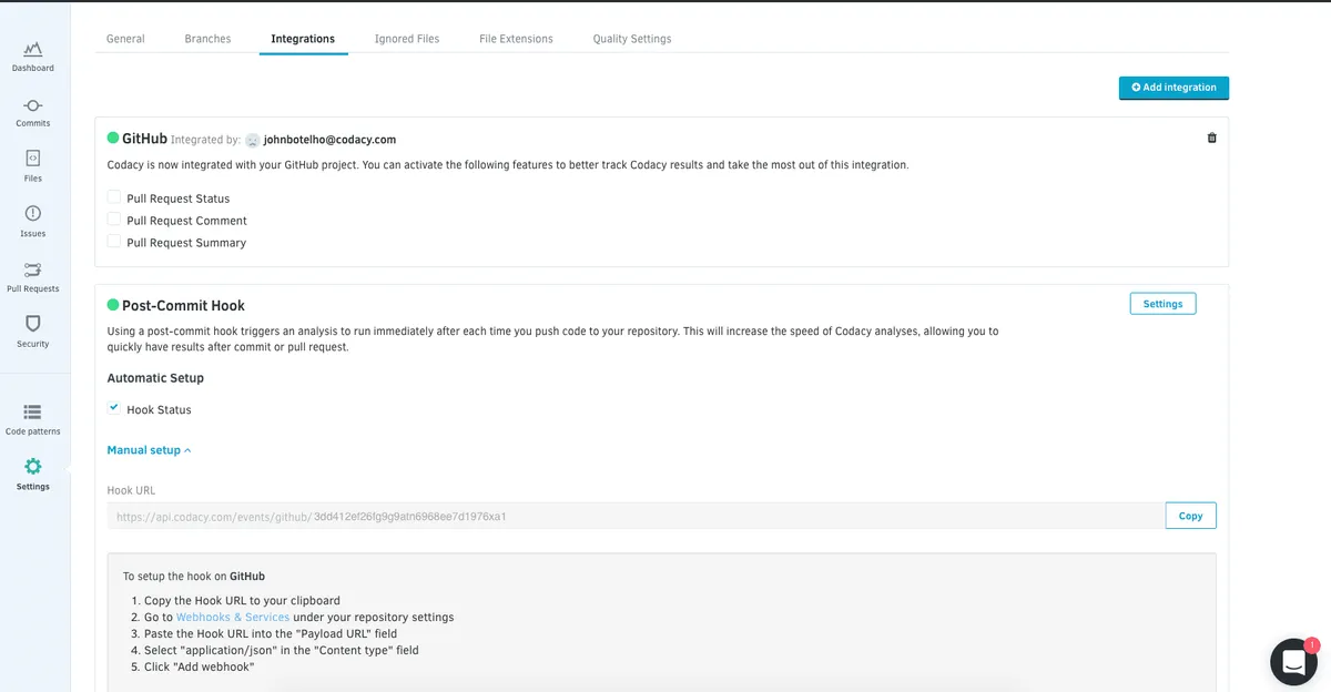 Interface Codacy: fonctionnalités, prix, alternatives Interface Codacy: fonctionnalités, prix, alternatives