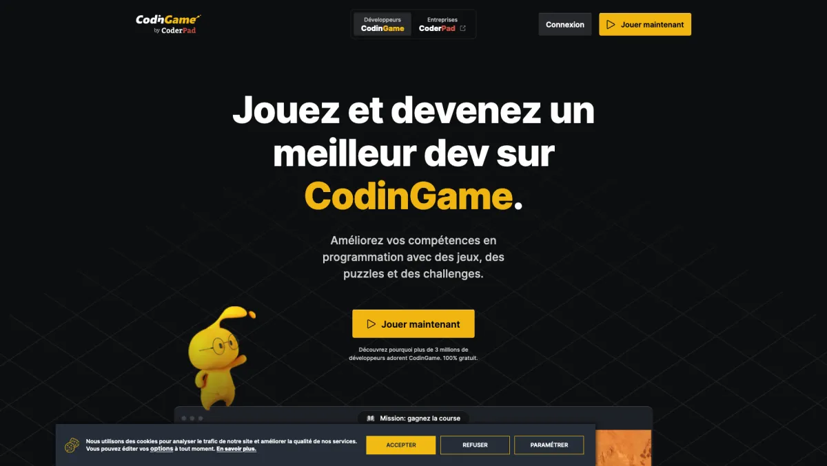 Notre avis sur Codingame : un logiciel de recrutement à découvrir
