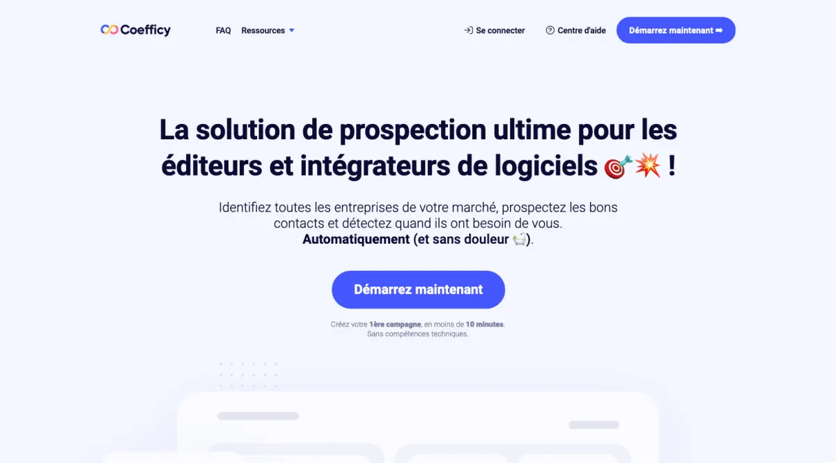 Interface Coefficy : fonctionnalités, prix, alternatives