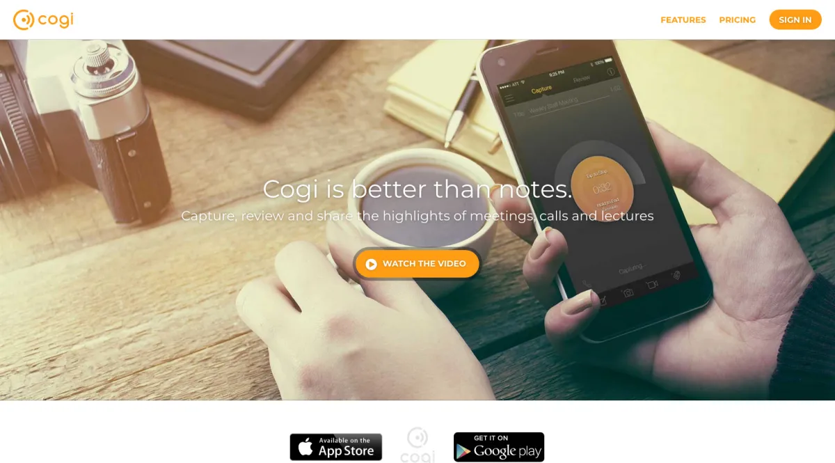 Interface Cogi Call Recording : image, ergonomie, alternatives