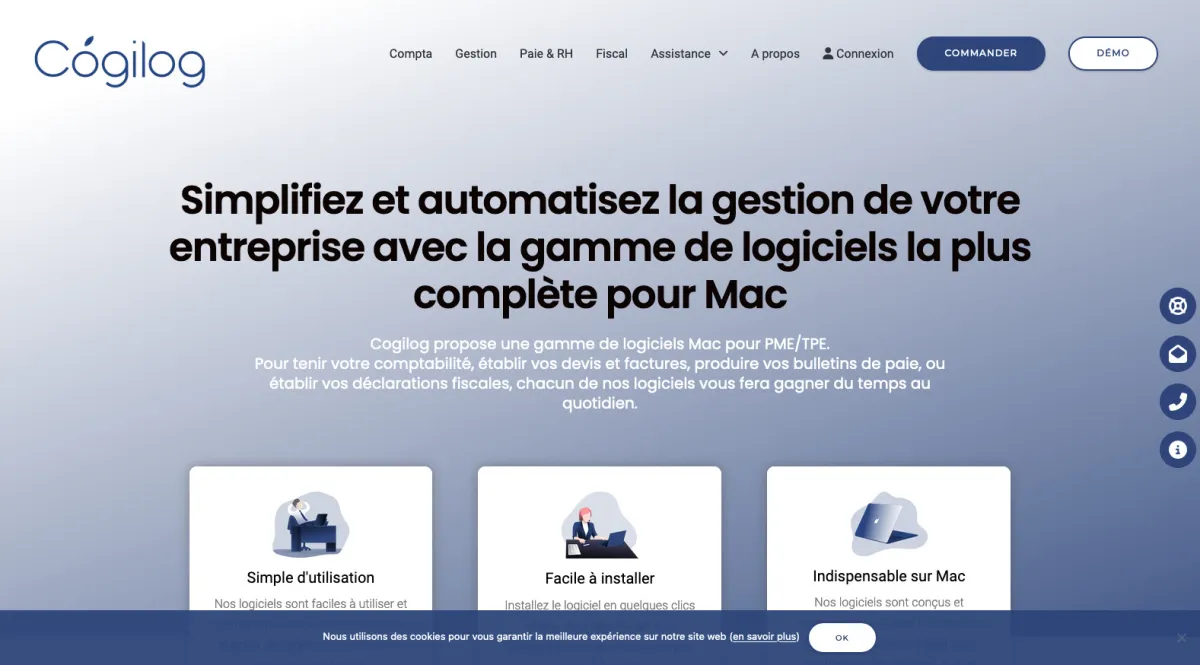 Interface Cogilog : image, ergonomie, alternatives