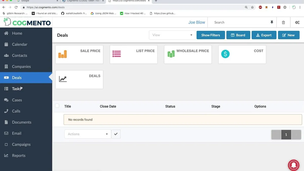 Cogmento CRM: avis sur le logiciel CRM: fonctionnalités, avantages, inconvénients et tarifs
