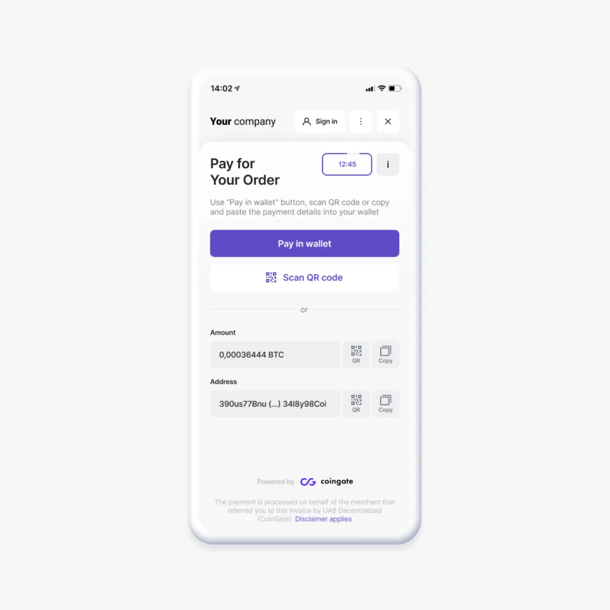 Interface CoinGate: fonctionnalités, prix, alternatives