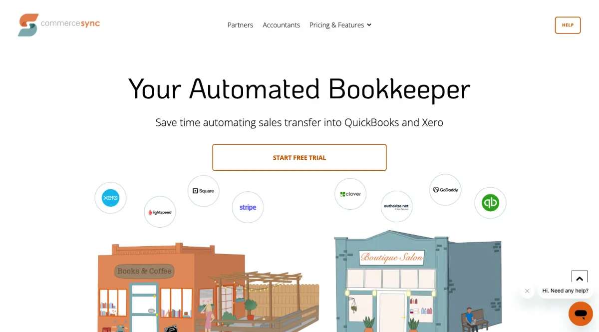 Interface Commerce Sync : image, ergonomie, alternatives