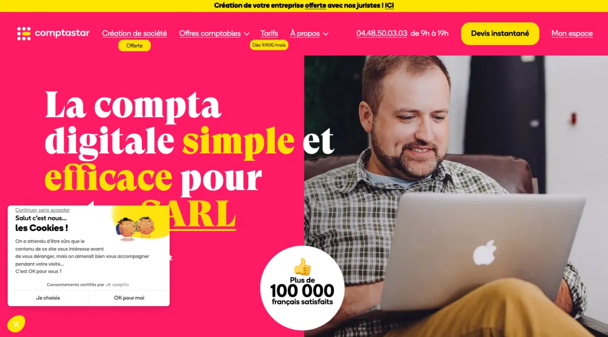 Interface Comptastar : fonctionnalités, prix, alternatives Interface Comptastar : fonctionnalités, prix, alternatives