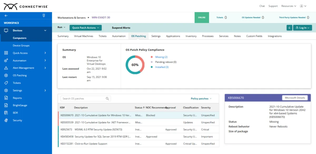 Notre avis sur ConnectWise RMM : un logiciel de gestion informatique à découvrir Notre avis sur ConnectWise RMM : un logiciel de gestion informatique à découvrir