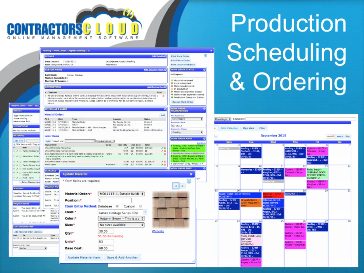 Contractor's Cloud est un logiciel de suivi des ventes populaire qui existe en version gratuite ou payante (à partir de 50 €) Contractor's Cloud est un logiciel de suivi des ventes populaire qui existe en version gratuite ou payante (à partir de 50 €)