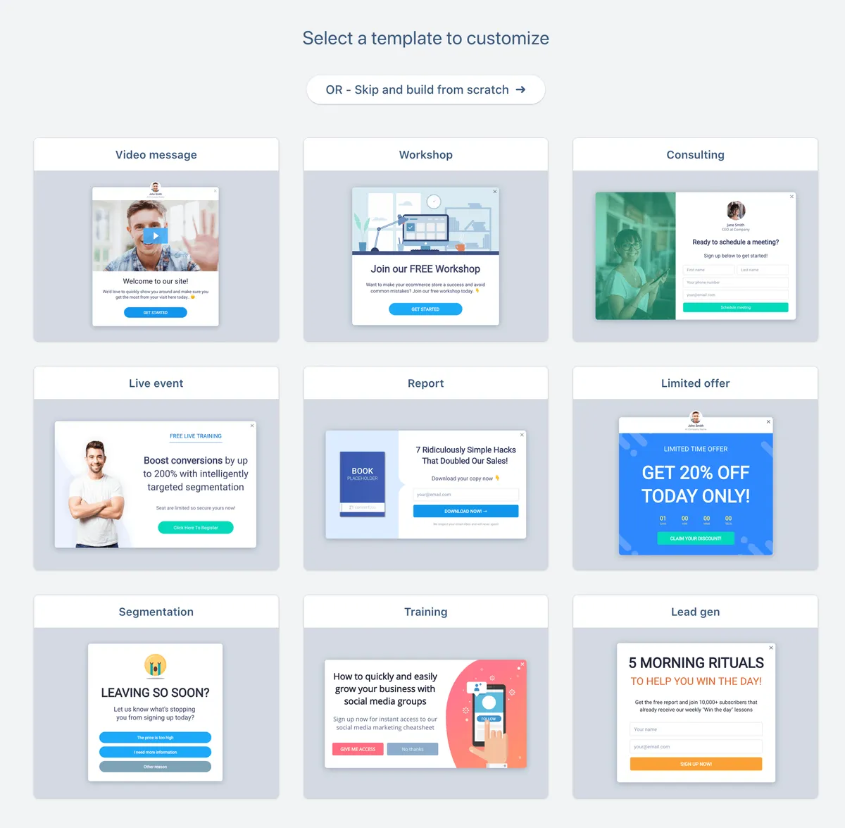 ConvertBox est un logiciel de création de fenêtres pop-up très réputé en entreprise car il dispose de nombreuses fonctionnalités et intégrations tierces ConvertBox est un logiciel de création de fenêtres pop-up très réputé en entreprise car il dispose de nombreuses fonctionnalités et intégrations tierces