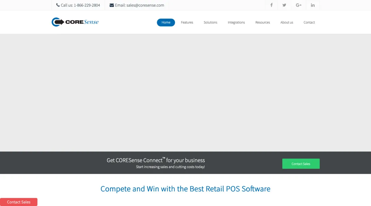 Interface CORESense : fonctionnalités, prix, alternatives