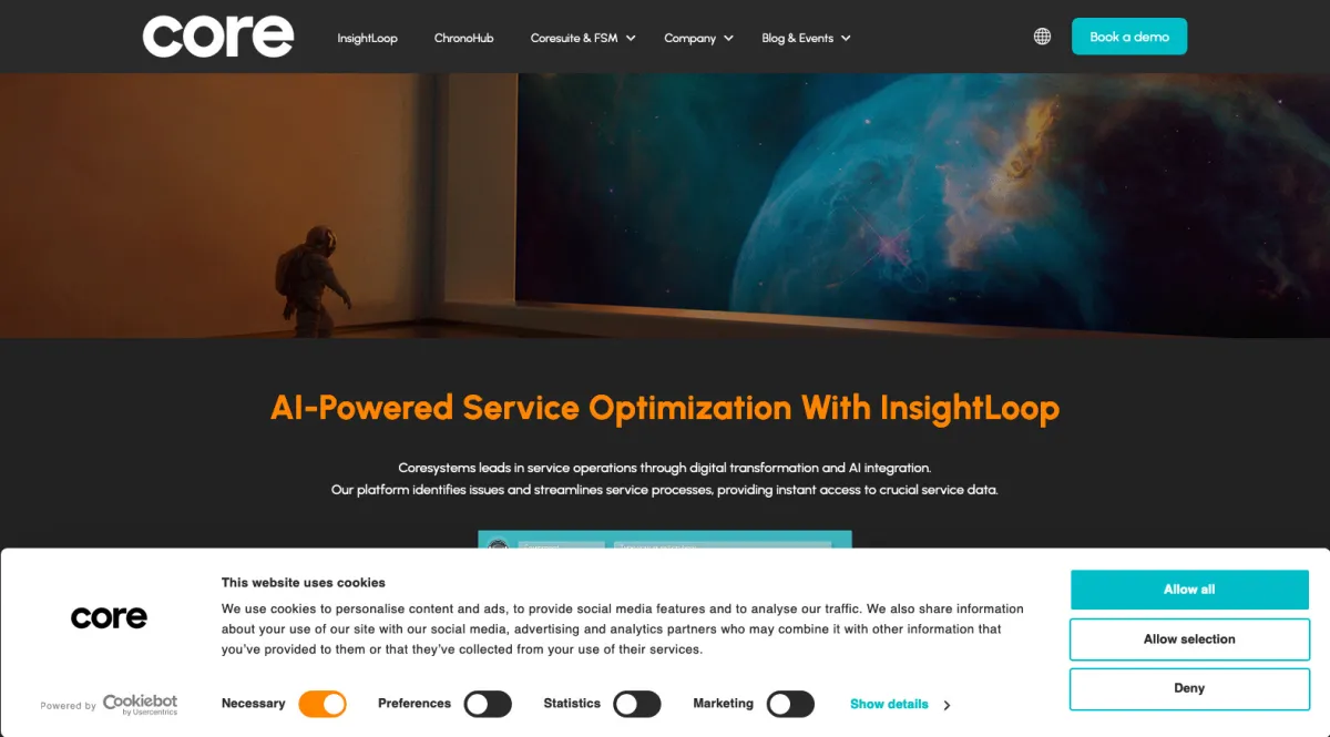 Interface Coresystems : fonctionnalités, prix, alternatives
