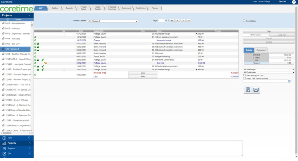 Coretime: avis sur le logiciel de comptabilité: fonctionnalités, avantages, inconvénients et tarifs