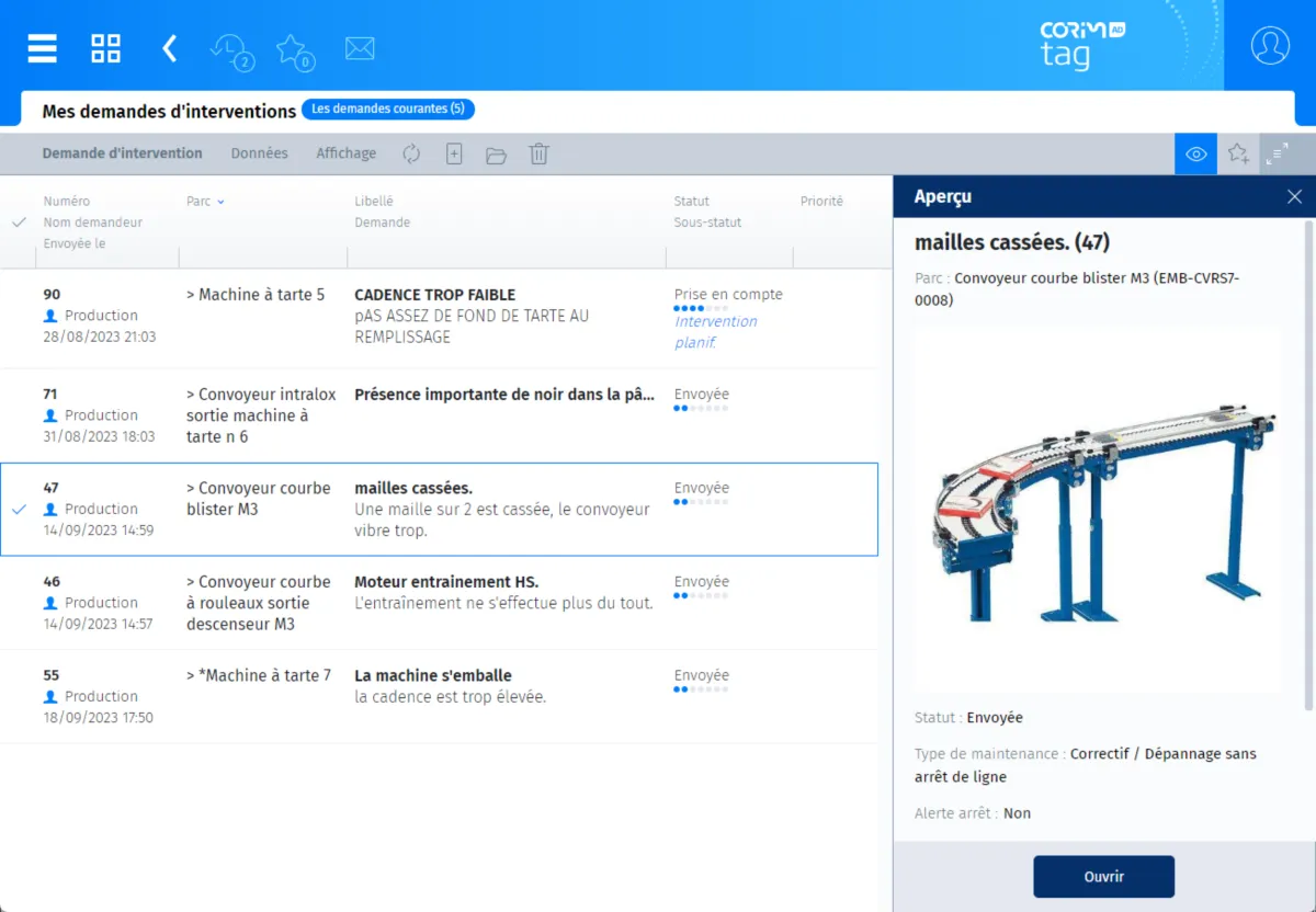 Interface Corim: fonctionnalités, prix, alternatives