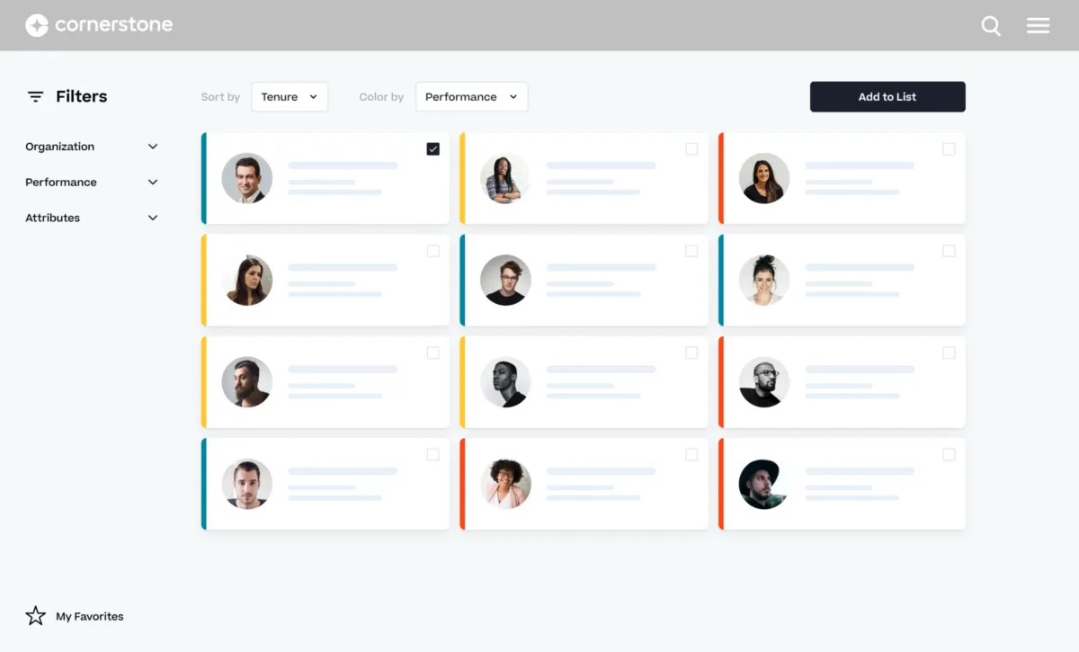 Notre avis sur Cornerstone Performance : un logiciel d'engagement collaborateur (employee engagement) à découvrir