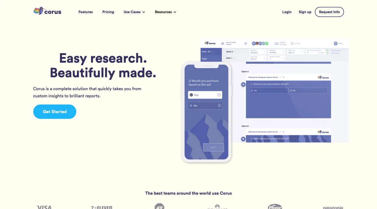 Interface CORUS : fonctionnalités, prix, alternatives
